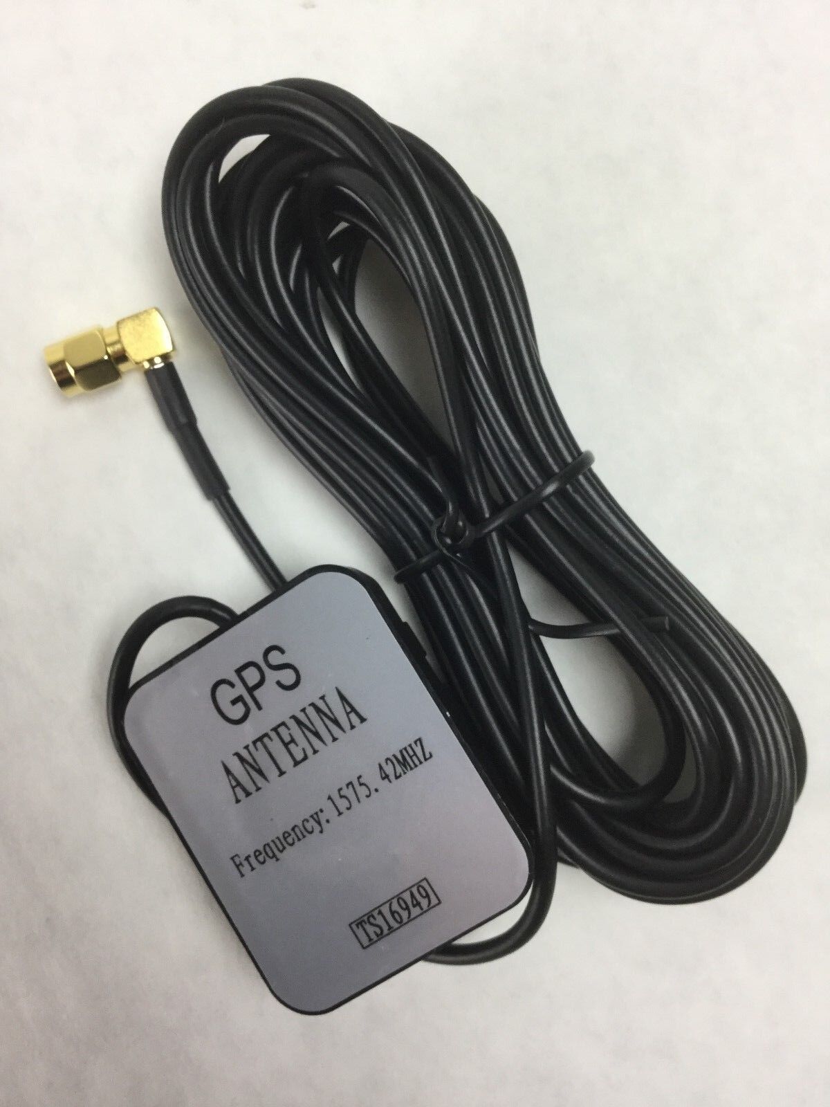 GPS 1575.42Mhz Antenna 4.9m (193 inch cable) TS16949