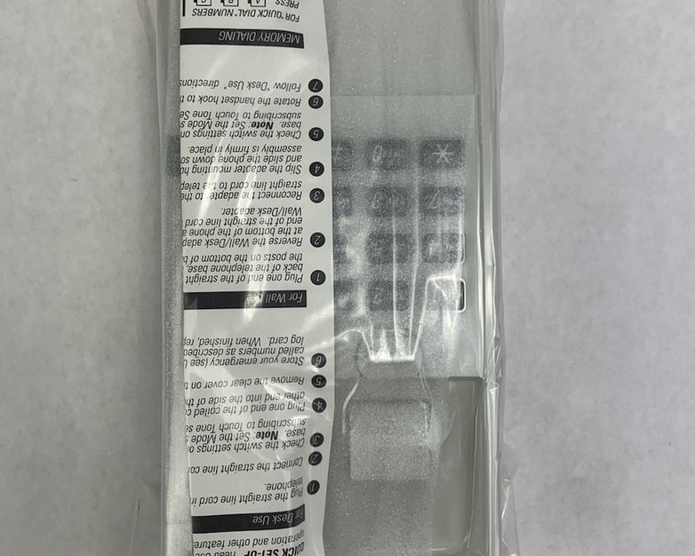 GE 2-9168 12 Number Memory Vintage Telephone