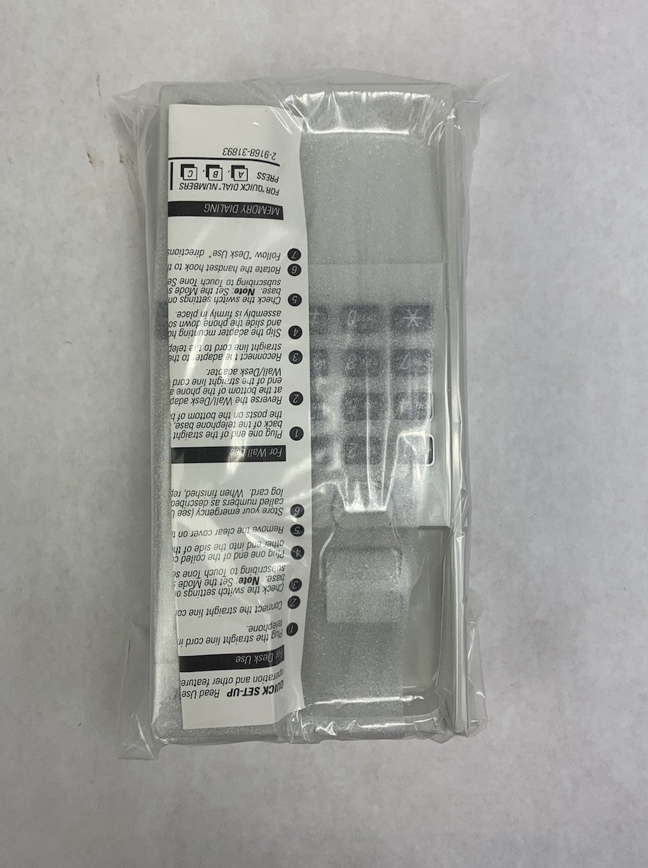 GE 2-9168 12 Number Memory Vintage Telephone