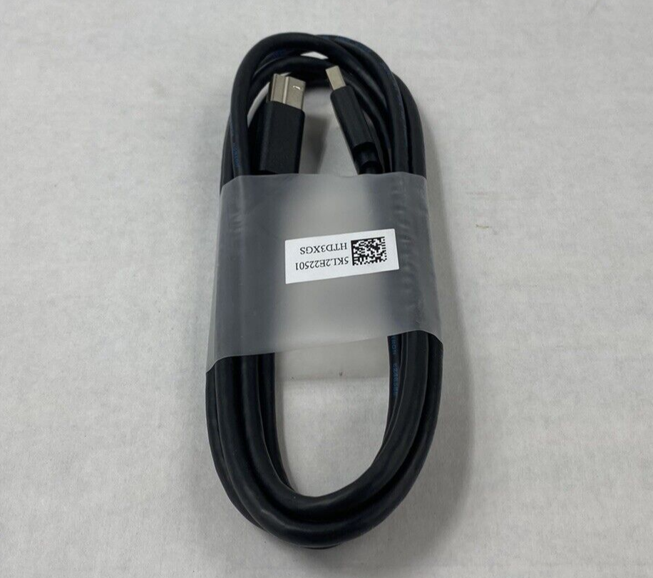 Lot of 7 Dell 5KL2E22501 USB 3.0 Type A to Type B Cable 6 Feet Cord