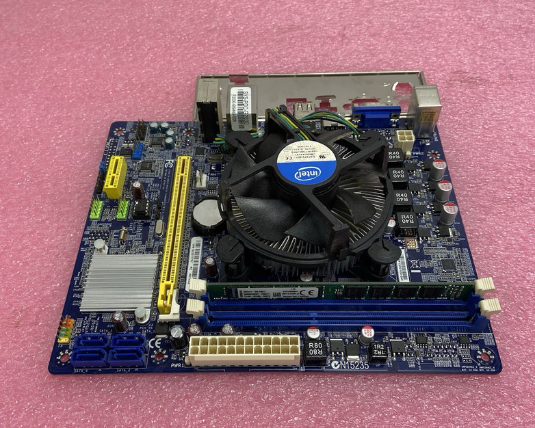 Foxconn H61MXE Motherboard Intel Pentium G2030 3GHz 4GB RAM w/IO Shield