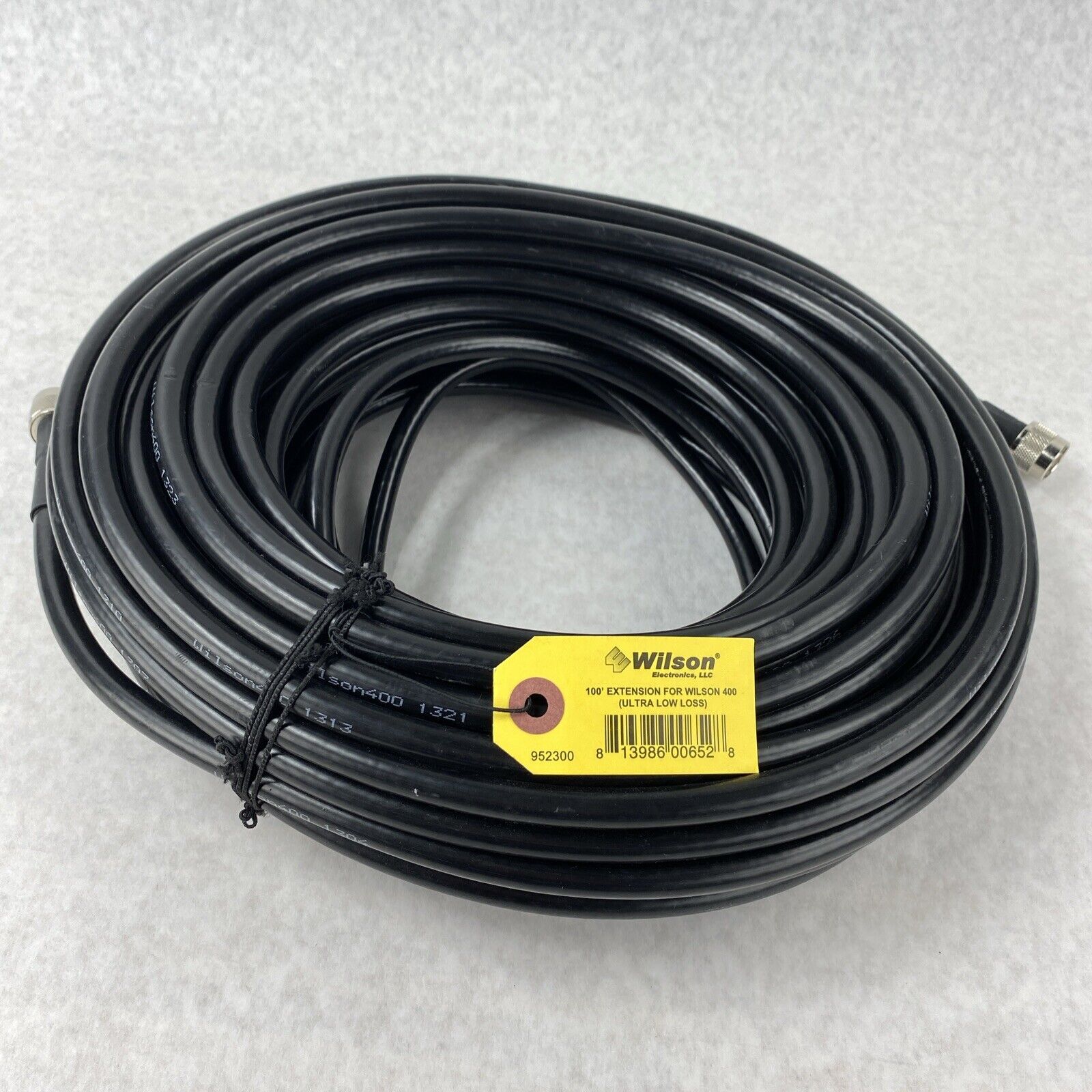 Wilson 952300 100' Extension For Wilson 400  Ultra Low Loss Coaxial Cable N-Male