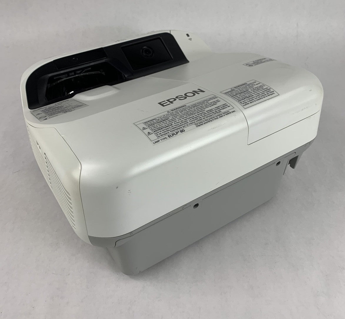 Epson H599A BrightLink 595Wi LCD Lamp Projector 3050 Lamp Hours No Remote0