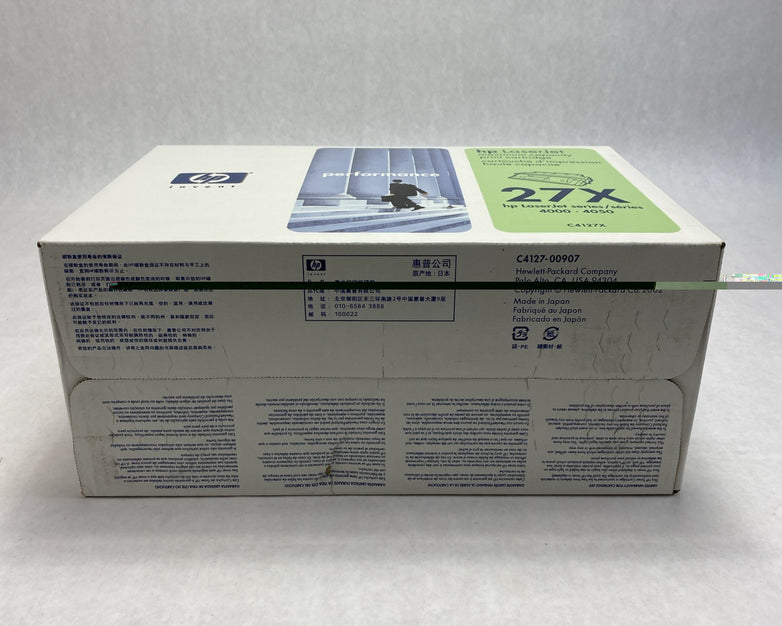 Genuine/OEM HP C4127X Max Capacity Black Toner Cartridge For LaserJet 4000/4050
