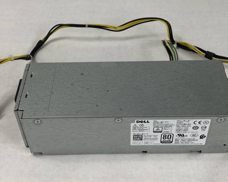Dell D240EPS-00 05WNDJ 80 Plus Platinum 240W Switching Power Supply Tested