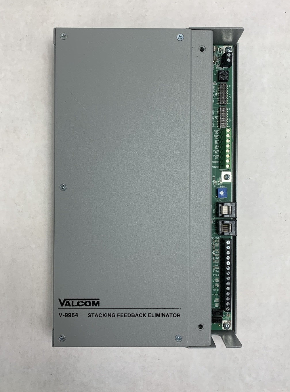 Valcom V-9964 Stacking Feedback Eliminator No Port Cover - Untested5