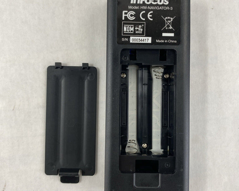 InFocus HW-NAVIGATOR-3 Remote Control for IN3916 AA0021 Projector