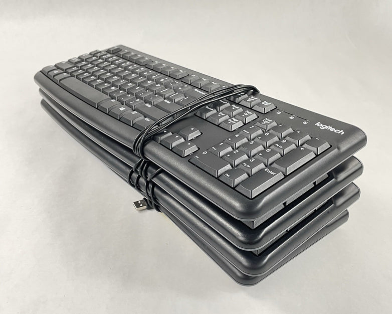 Logitech K120 Wired Keyboard Lot of 4