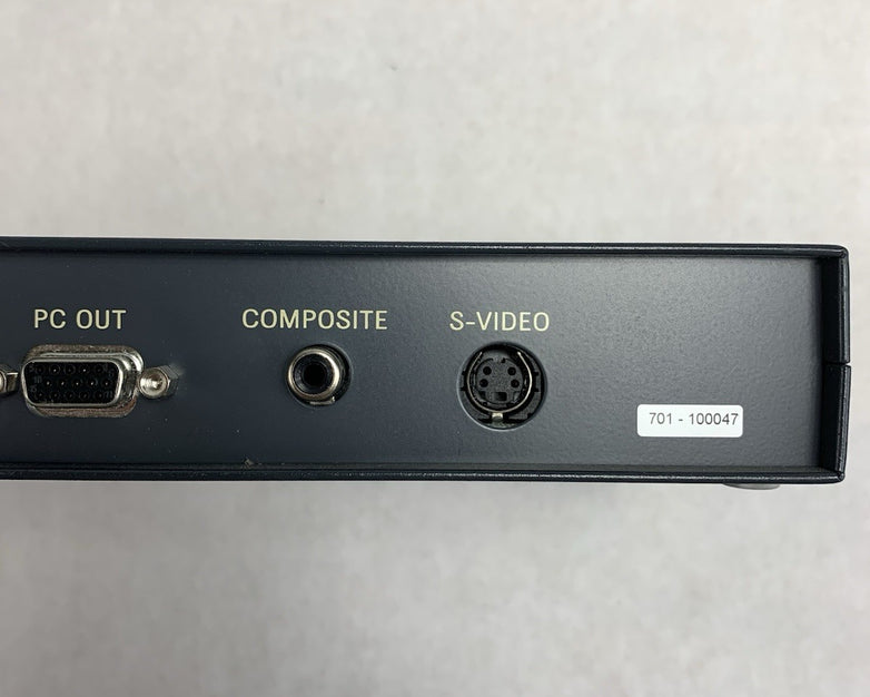 Kramer VP-701SC Video Scan Converter w/ AC Adapter Power Supply