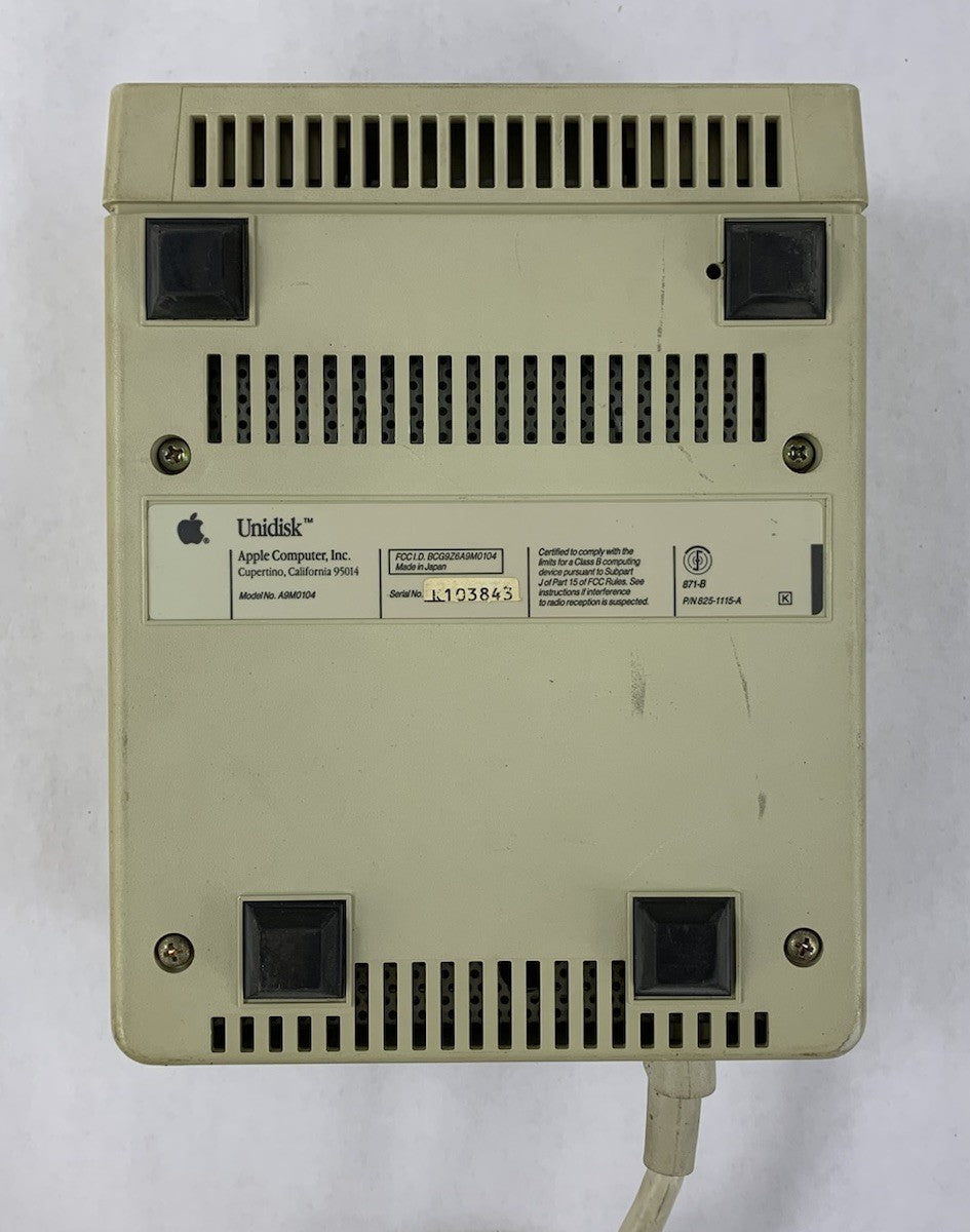 Unidisk Apple A9M0104 Floppy Disk Drive - Tested7