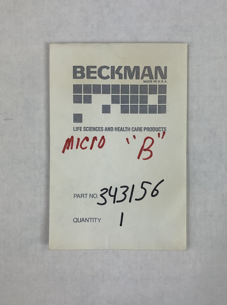 Beckman 343156 Microfuge "B" Centrifuge Brush 2-Pack