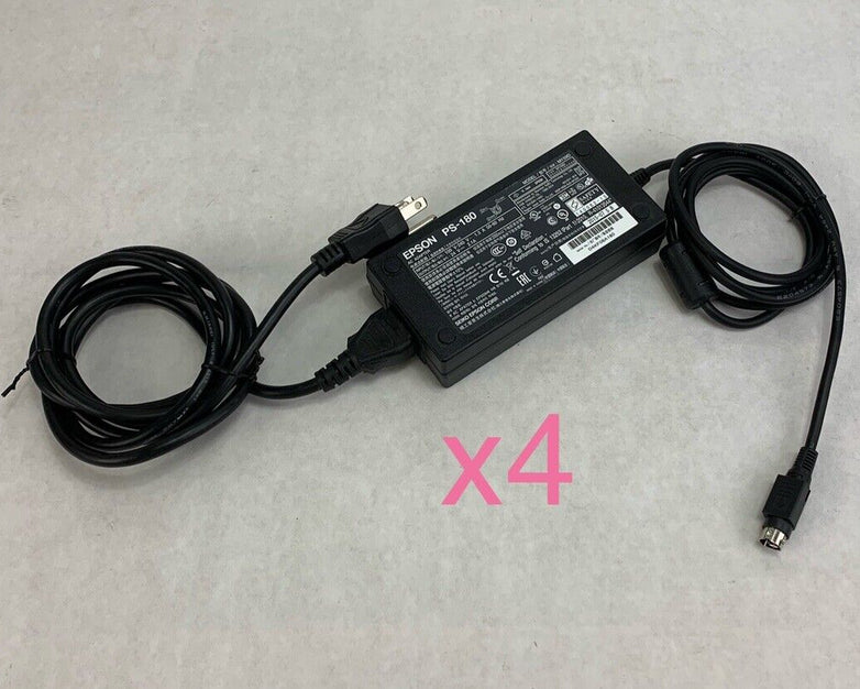 Epson PS-180 M159D 50W AC Adapter (Lot of 4)