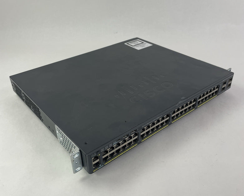 Cisco Catalyst WS-C2960X-48LPS-L V02 Tested and Reset