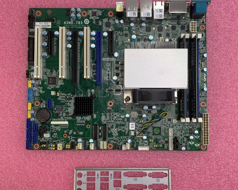Advantech ASMB-785 Motherboard Intel Core i5-6500 3.2GHz 32GB RAM w/Shield