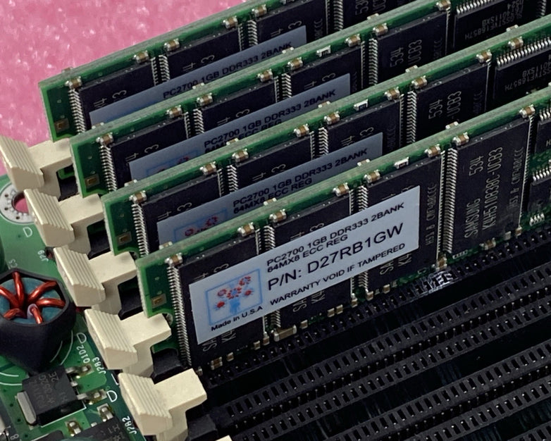 Supermicro X6DHR-X8G Motherboard 4GB RAM No CPU No Shield