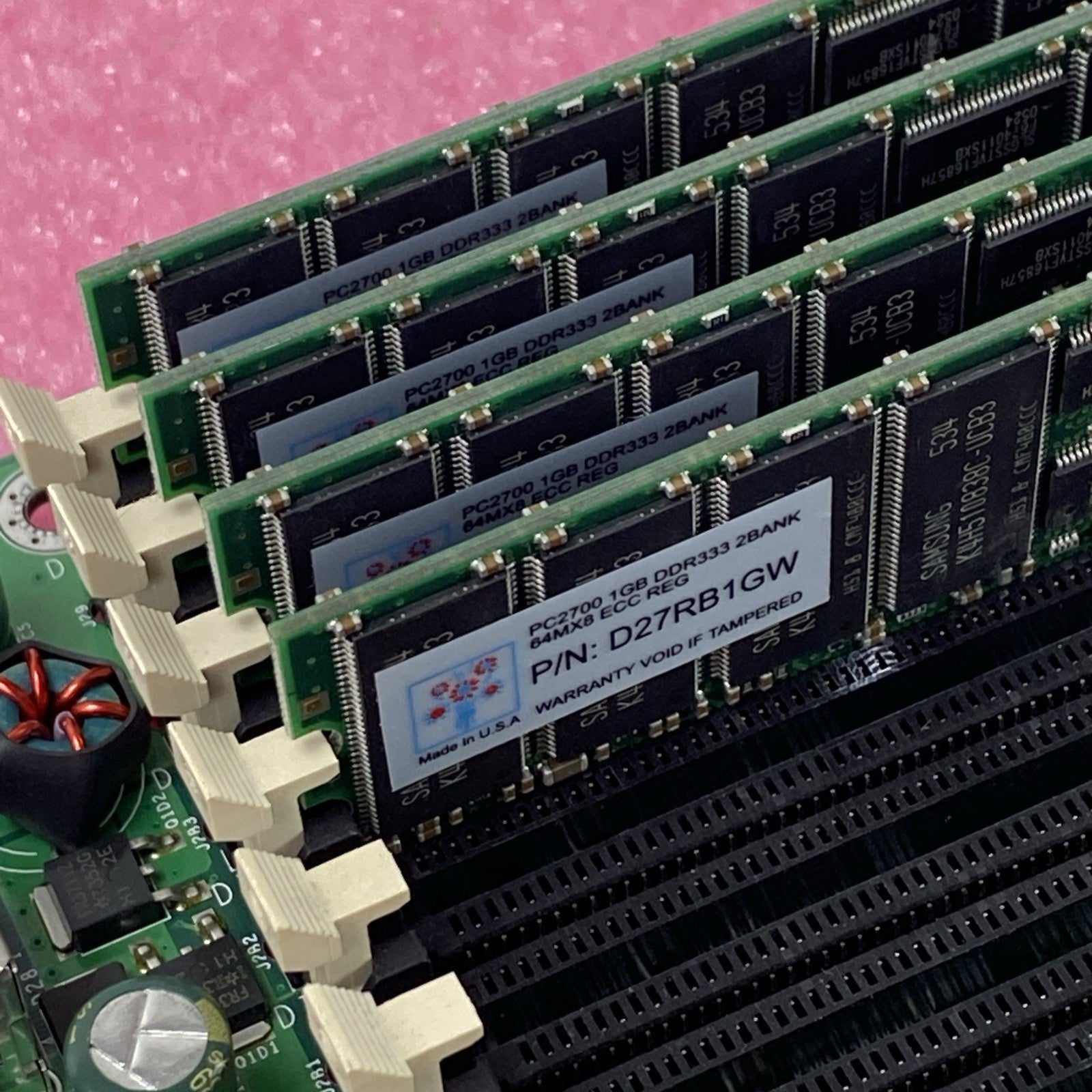 Supermicro X6DHR-X8G Motherboard 4GB RAM No CPU No Shield