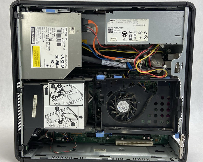 Dell Optiplex 780 SFF Intel Core 2 Duo E8400 3GHz 2GB RAM No HDD No OS
