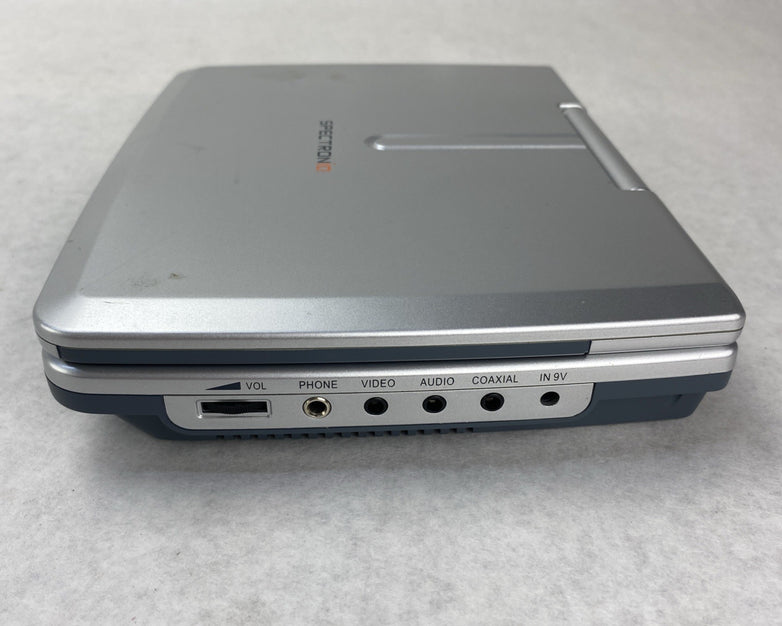 SpectroniQ PDV-700 Portable DVD Player 7" LCD With Travel Case - No Battery