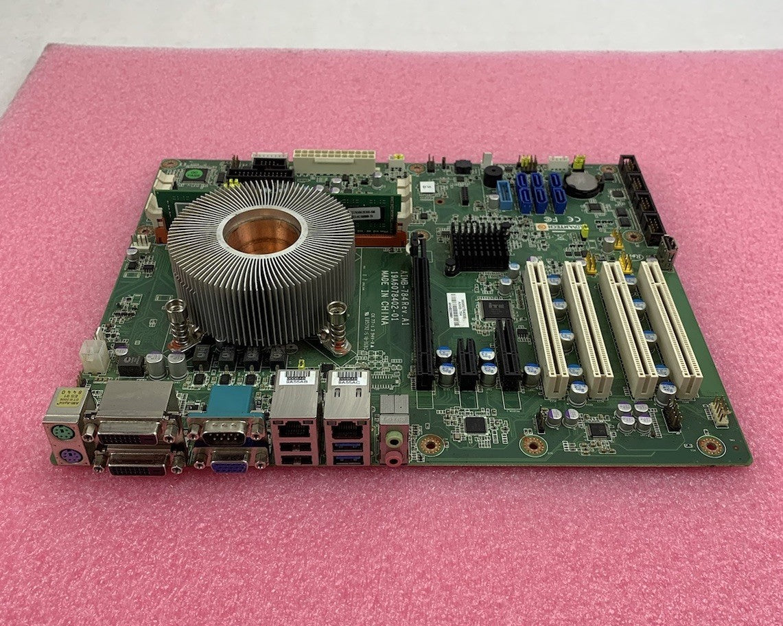 Advantech AIMB-784 Motherboard Intel Core i5-4570 2.9GHz 4GB RAM w/ Shield