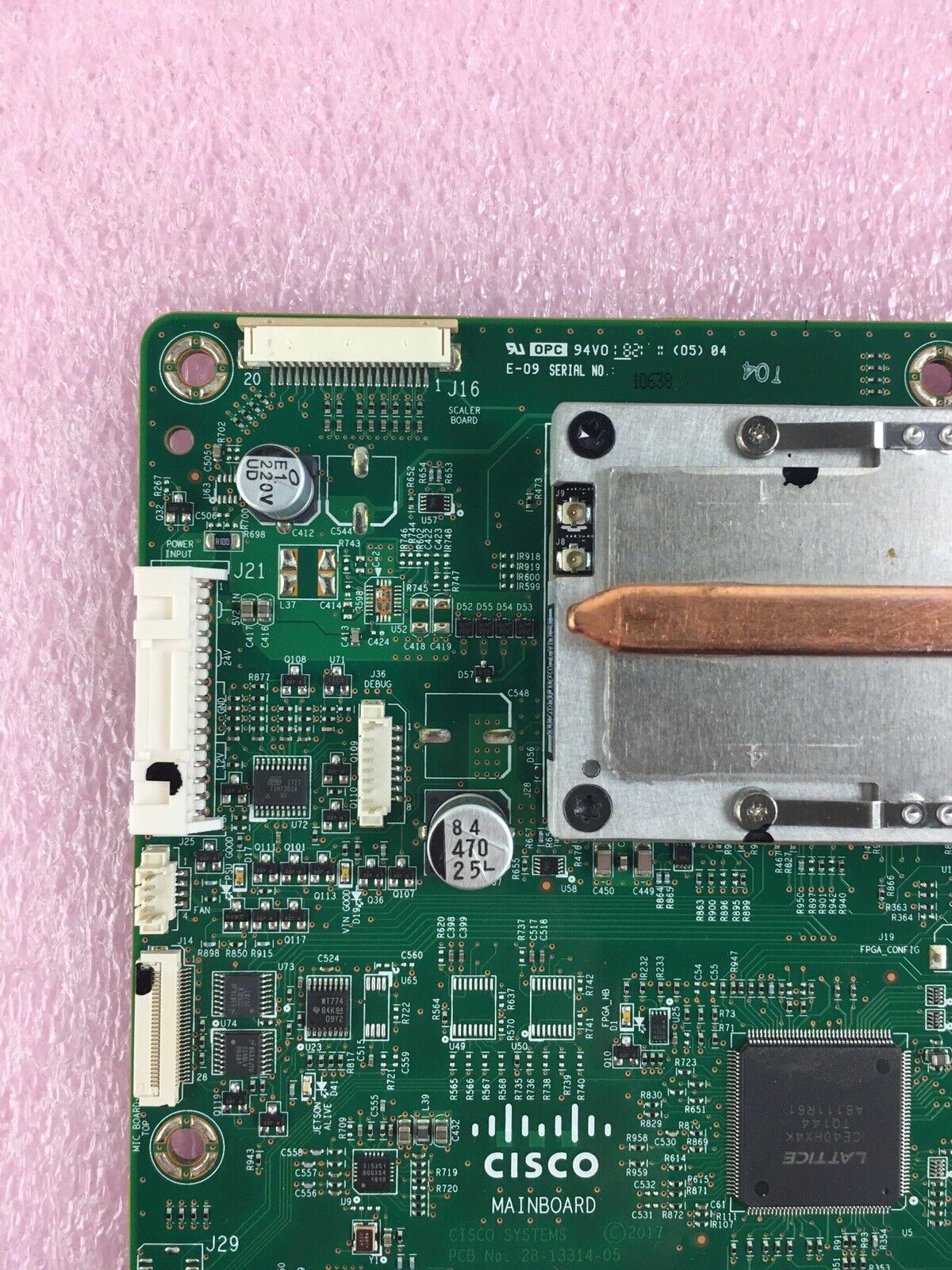 Cisco Spark Board 70 AA70WW Mainboard 28-13314-05 Tested 73-101067-04 B0