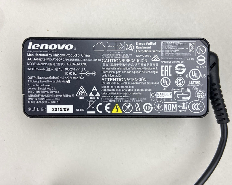 ADLX45NCC3A Power Adapter AC Charger for Lenovo N21 Chromebook  OEM - Lot of 20