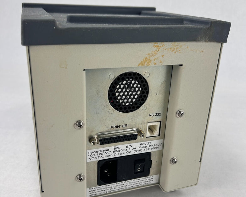 Invitrogen Novex PowerEase 500 Electrophoresis Power Supply - Parts or Repair