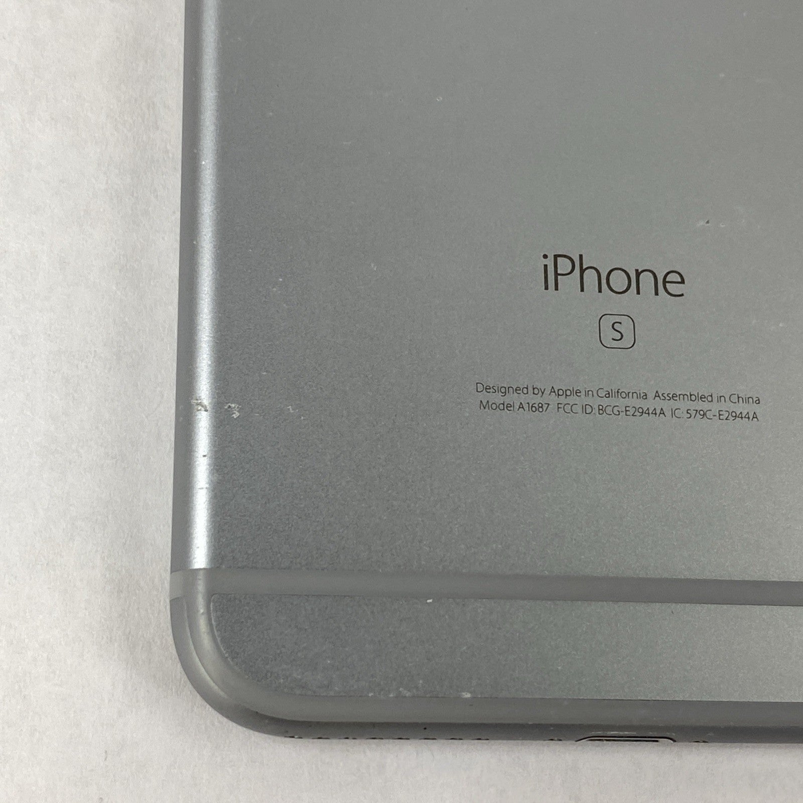 Apple iPhone 6 Plus A1687 128GB Unlocked 5.5" Space Gray os15.8.5 -Service Batt.14