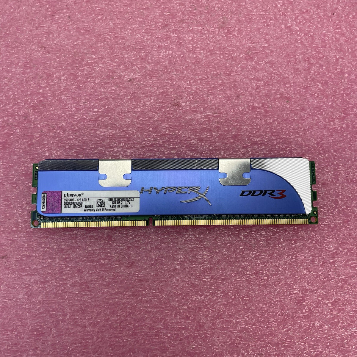 Kingston KHX1333C7D3K2 HyperX Genesis 4GB DDR3 1600MHz RAM - Lot of 45
