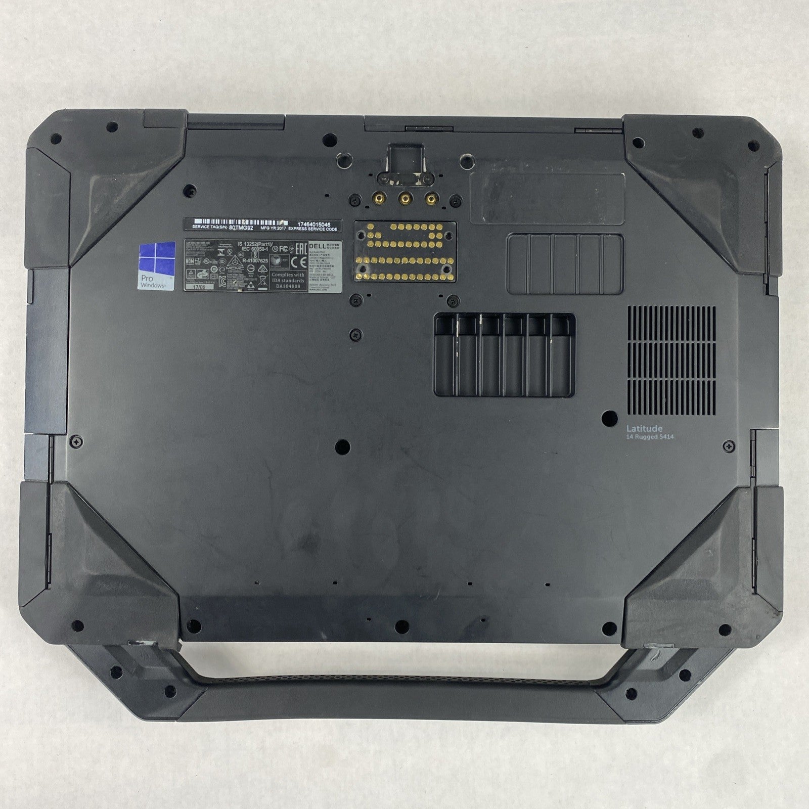 Dell Latitude 14 Rugged 5414 14" Core i5-6300U 2.40 GHz 8GB RAM No HDD No OS