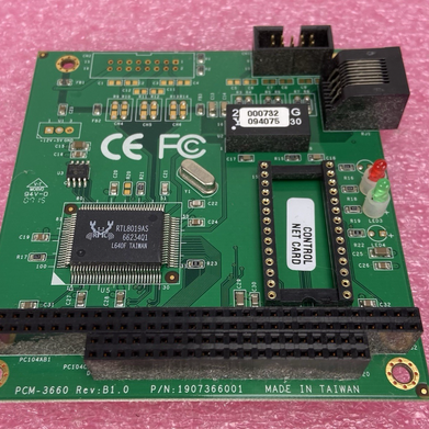 Advantech PCM-3660 REV B 1.0 Extended Network Card