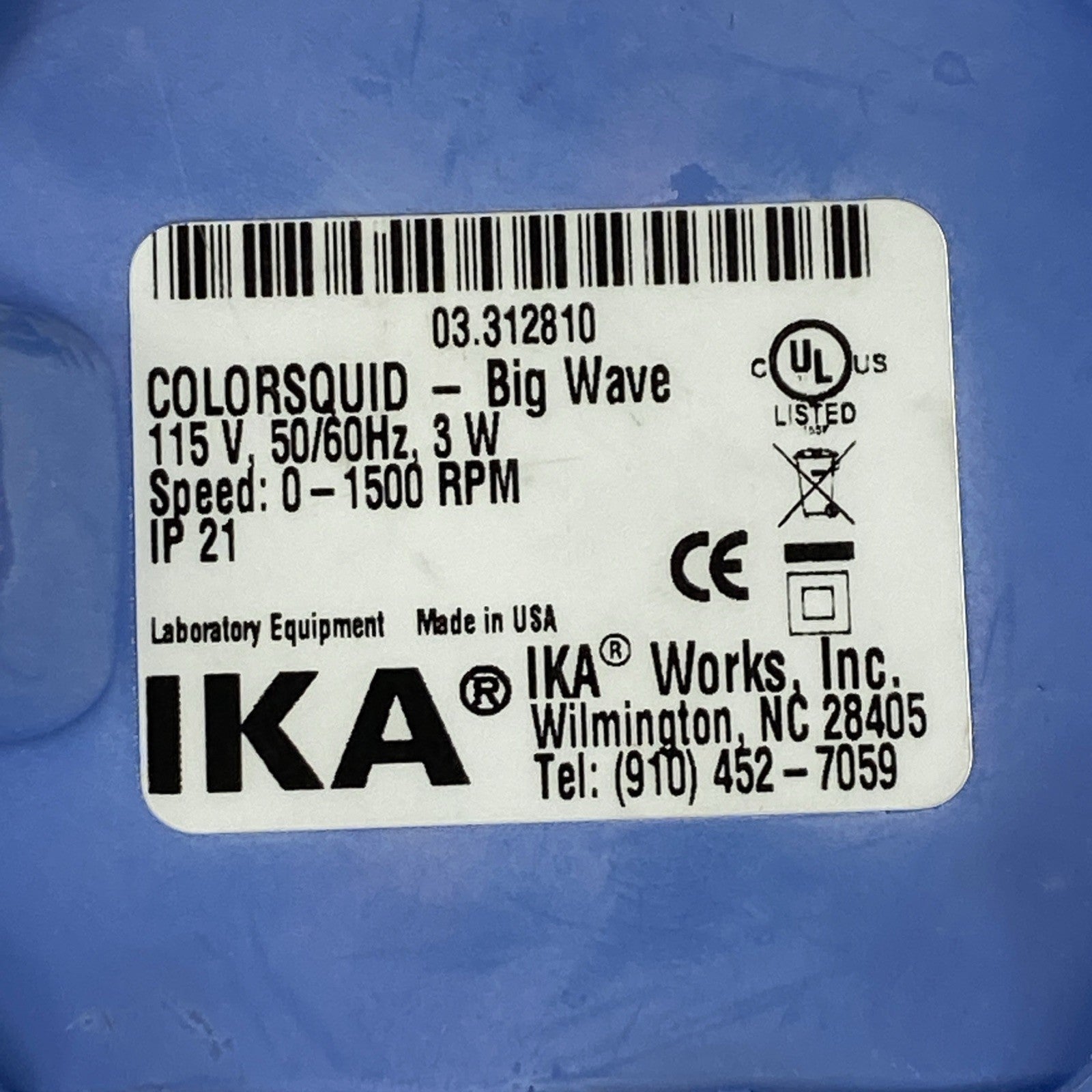 IKA Colorsquid Big Wave Magnetic Stirrer w/ Power Cord8