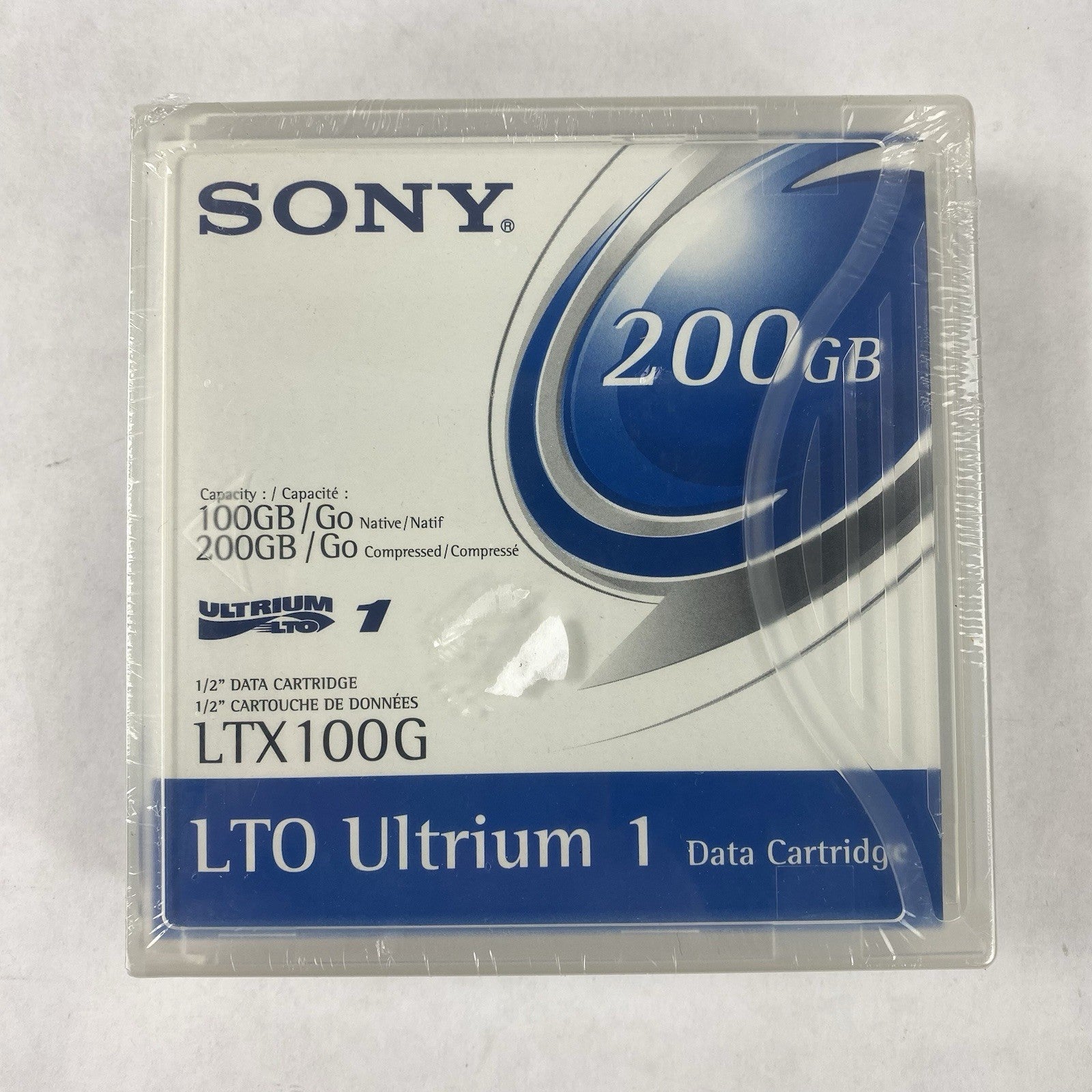 Sony LTO Ultrium 1 LTX100G 200GB Data Cartridge Sealed (Lot of 3)