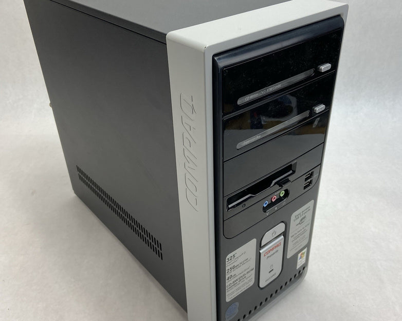 Compaq Presario SR110NX MT Intel Celeron 2.53GHz 256MB RAM No HDD No OS