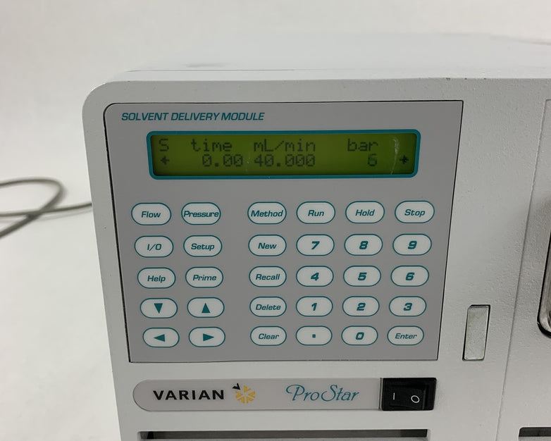 Varian ProStar 210 Solvent Delivery Pump Chromatography Pressure Module 6000 PSI