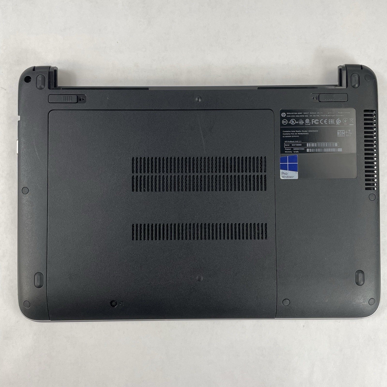 HP ProBook 440 G3 14" i5-6200U 2.30 GHz 8 GB RAM No SSD/OS/AC/Battery14