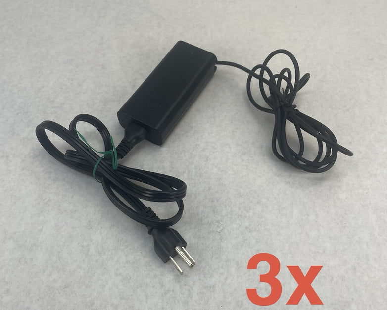 Dell LA65NM190 65W USB-C power adapter Latitude Lot of 3