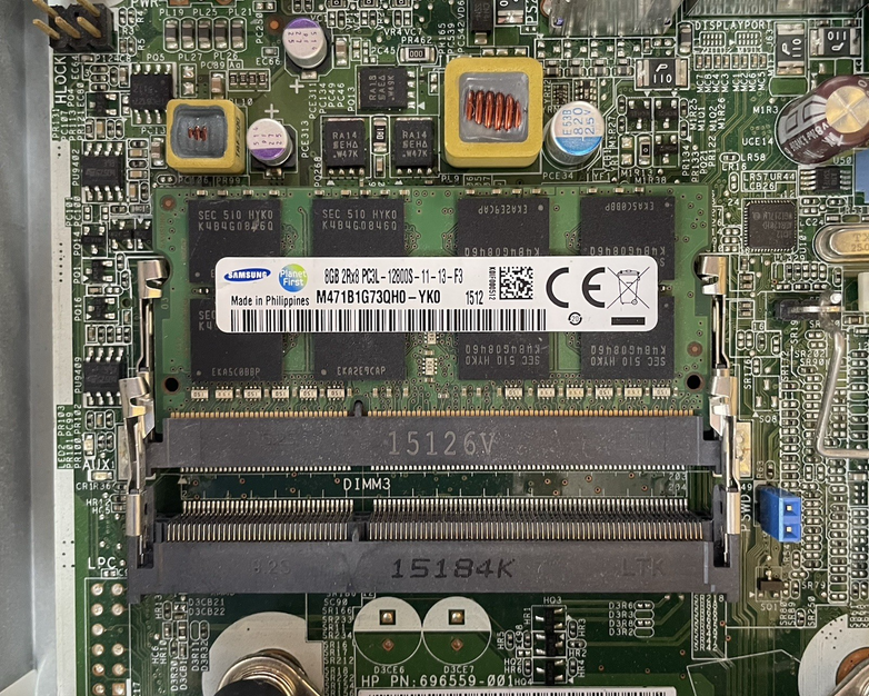 HP EliteDesk 800 G1 USFF i5-4590s 3.00 GHz 8 GB RAM No HDD/OS/AC
