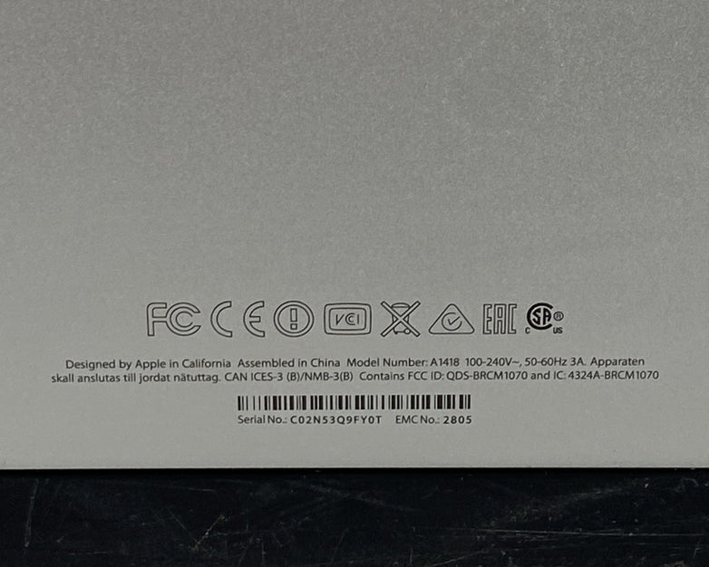 Apple A1418 iMac 21.5" 2014 1.4 GHz i5 8 GB RAM 500GB HDD macOS 11.7.1