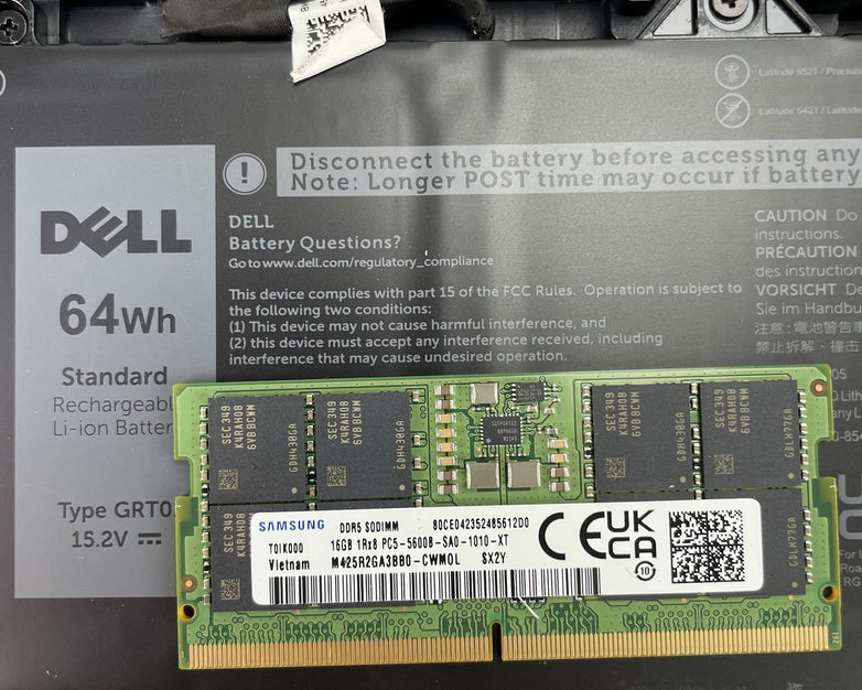Dell Precision 3571 15.6" i5-12500H 3.76 GHz 16 GB RAM No SSD/OS/AC