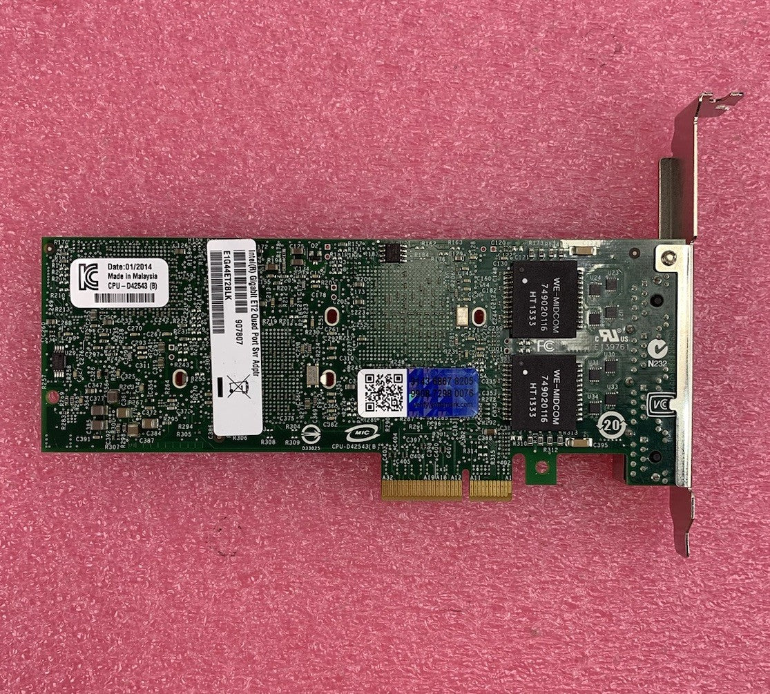 Intel Gigabit ET2 Quad Port Server Adapter Network Card