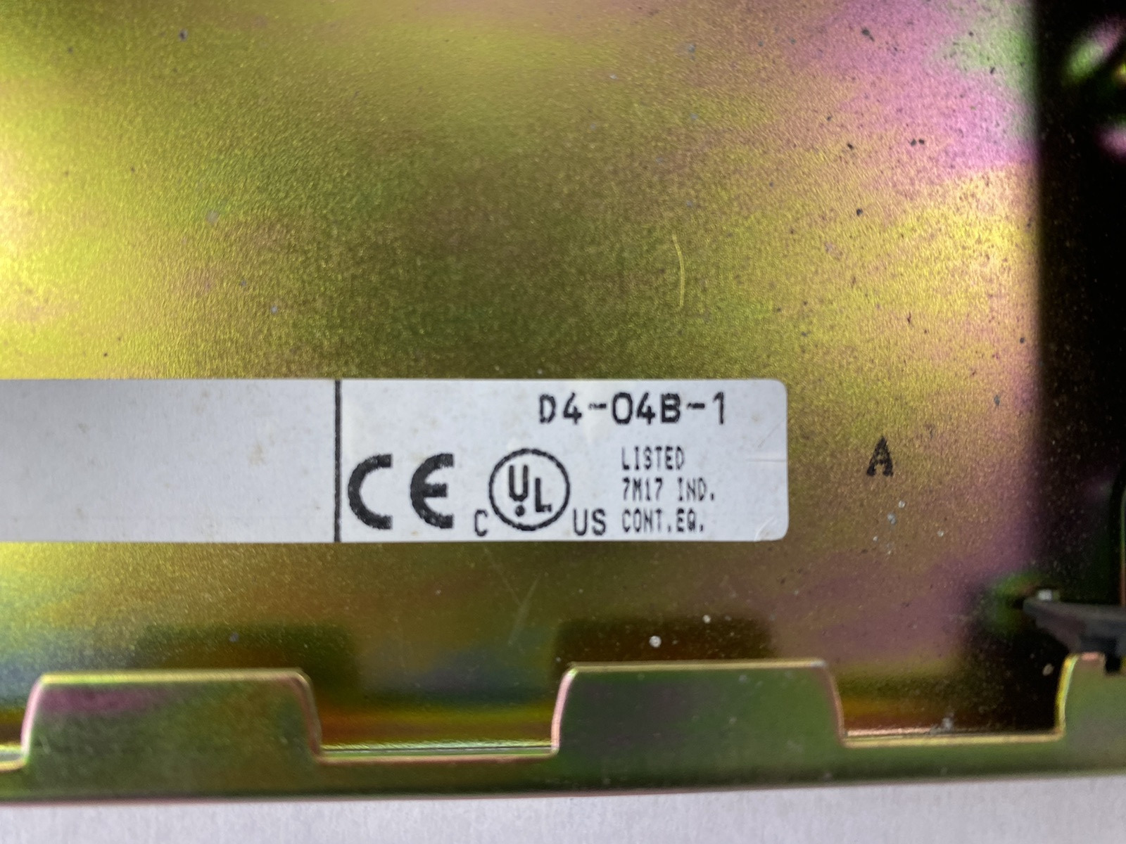 Koyo D4-04B-1 4-Slot PLC Slot Rack Base Unit