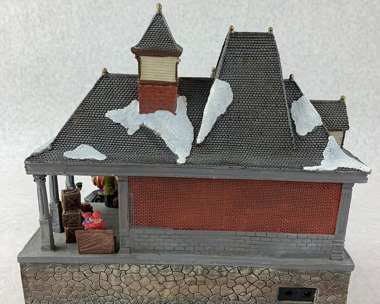 Vintage Hometown Timeless Moments Christmas Train Station