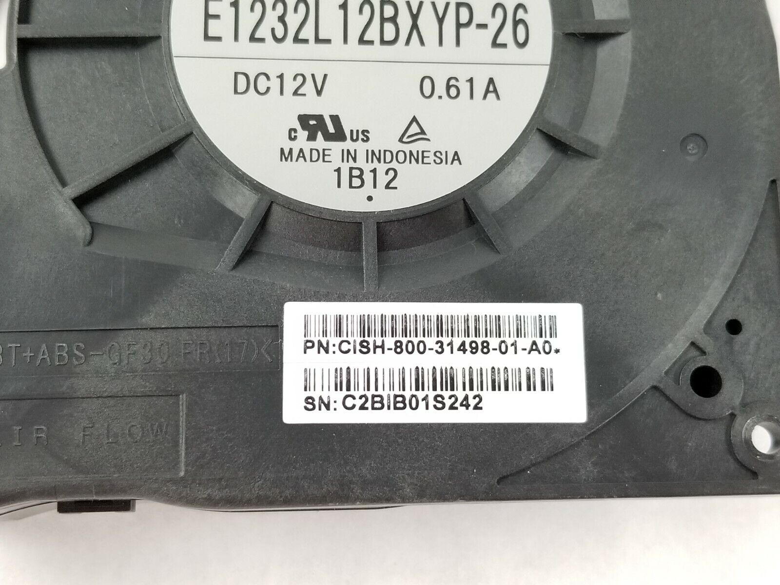 Servo CISH-800-31498-01A0 E1232L12BXYP-26 for Cisco 1941/2901 Fanblower 4wire