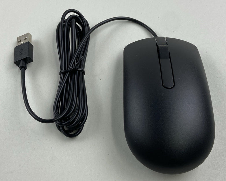 Optical Mouse MS116 CN-065K5F Black USB Scroll Wheel OEM