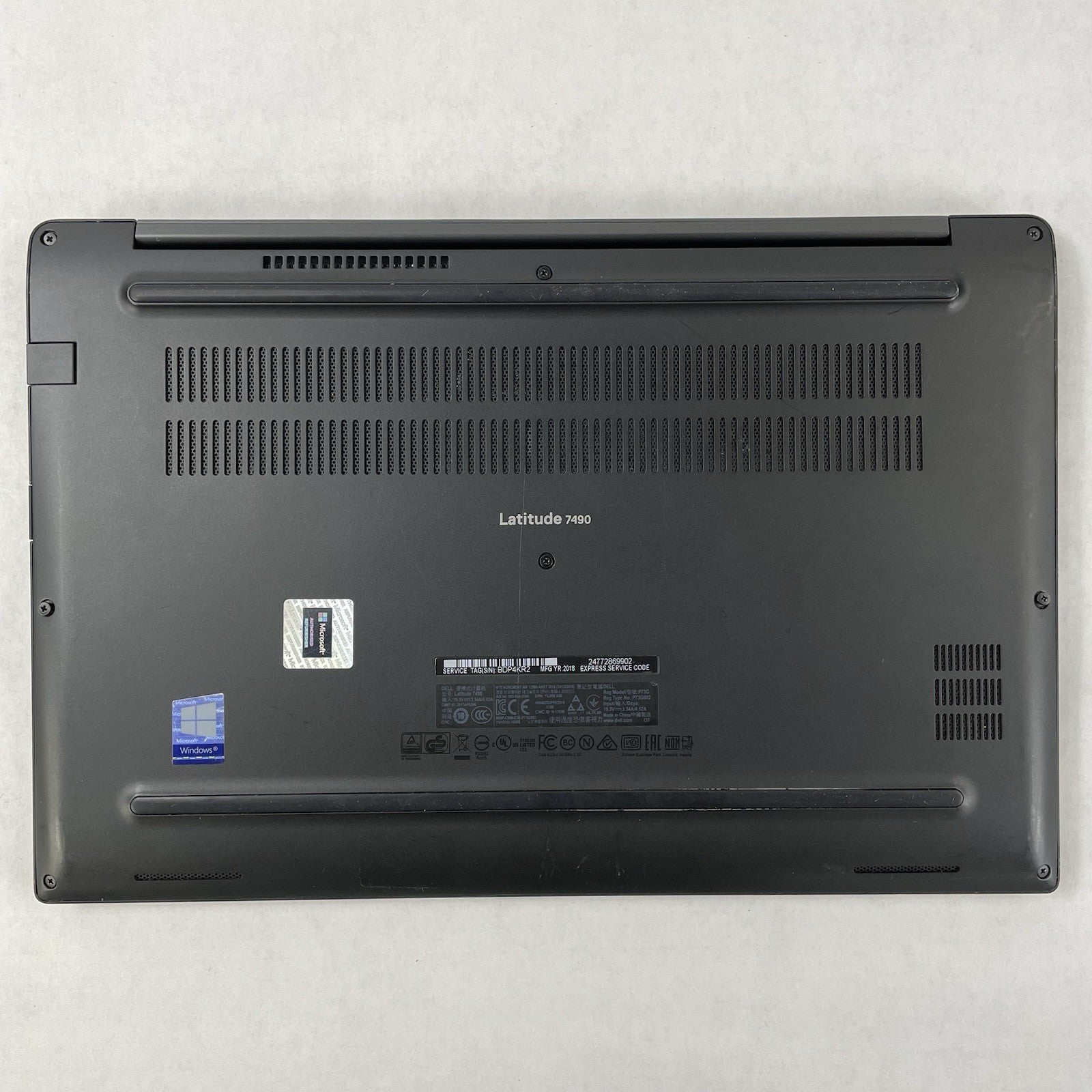 Dell Latitude 7490 14" i5-7300U 2.60 GHz 8 GB RAM No SSD/OS/AC14