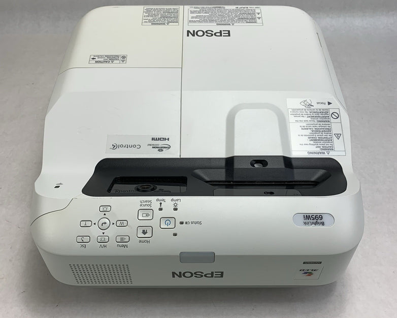 Epson PowerLite 695Wi H740A LCD Lamp Projector 3049 Lamp Hours - No Remote