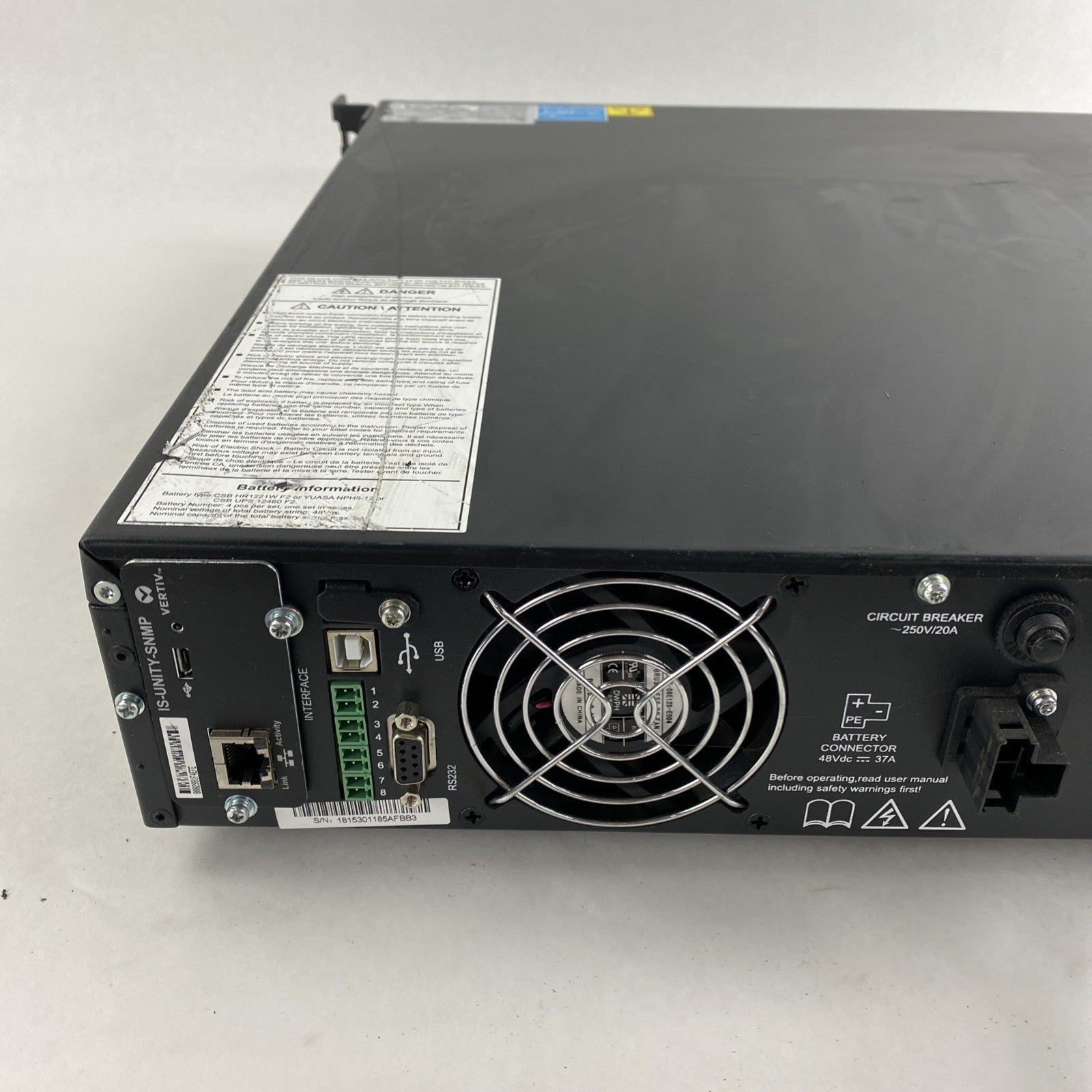 Vertiv GXT4-2000RT120 Liebert AC Power System 2000VA 120V Tested No Batteries5