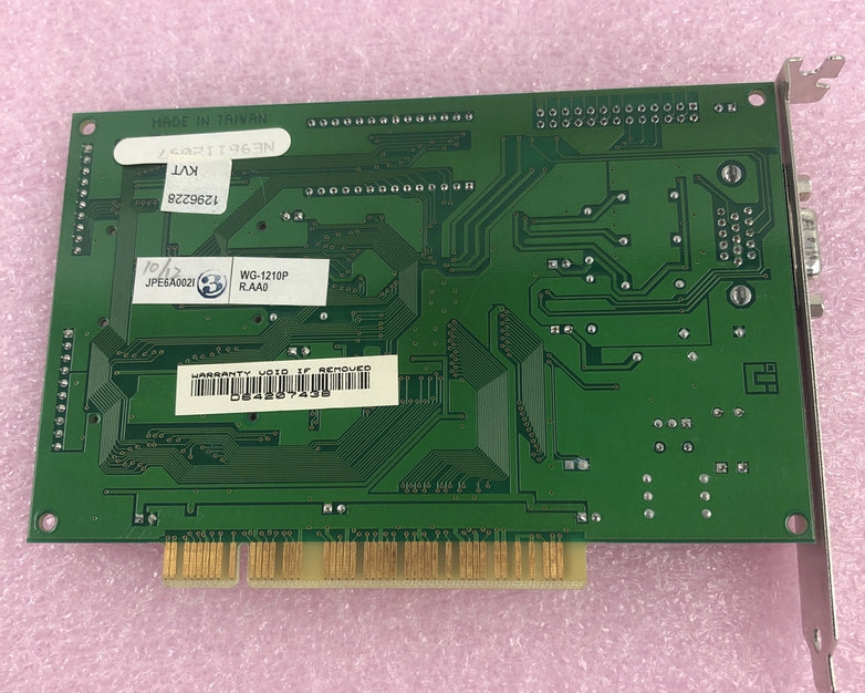 Silicon Integrated 6202-02C WG-1210P Rev.A1 VGA Video Card