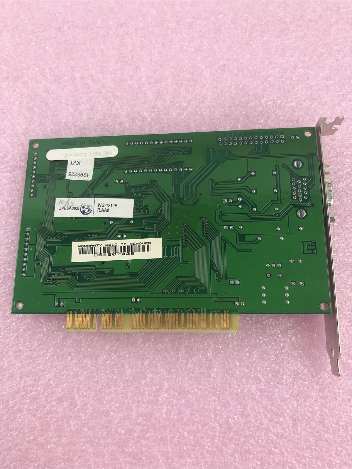 Silicon Integrated 6202-02C WG-1210P Rev.A1 VGA Video Card