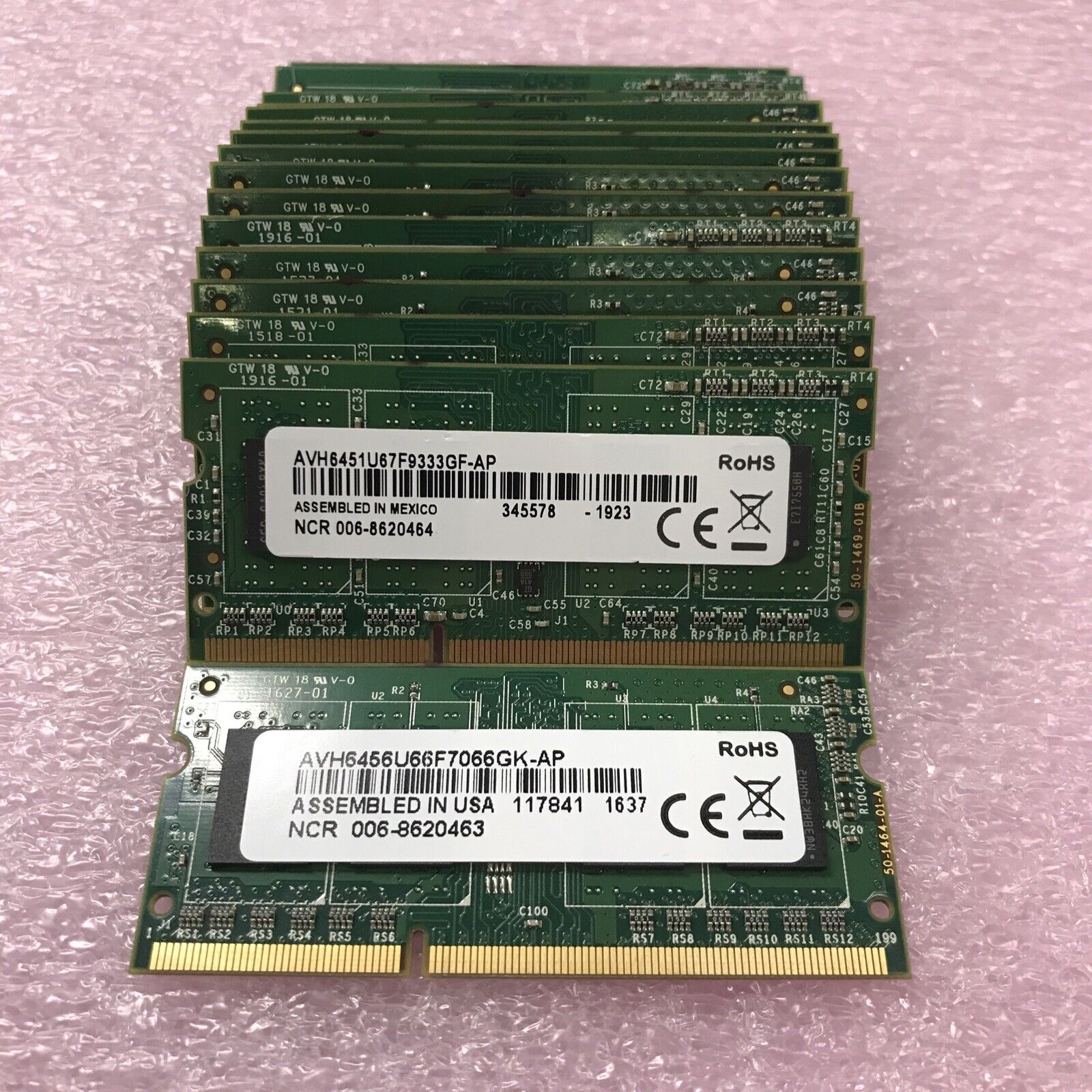 Edge 72GB Kit 18x4GB PC3-10600 Memory 204 PIN D AVH6456U66F7066GK-AP